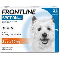 Frontline for dogs Frontline Spot On Dogs 2-10 pipettes