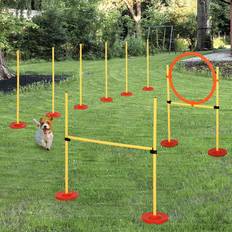 Pawhut Pet Agility Training Obstacle Set