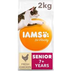 IAMS Cat Food Senior 7+ With Fresh Chicken 2kg