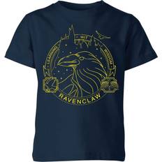 Harry Potter Kid's Ravenclaw Raven Badge T-shirt