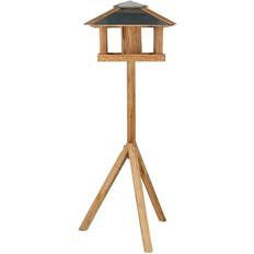 Esschert Design Bird Table with Silo and Square Roof