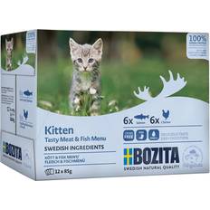 Bozita Kitten Multibox Meat & Fish 12x85g