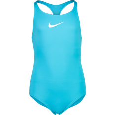 Nike Bathing Suits Nike Girl's Essential Racerback 1-Piece Swimsuit - Blue Lightning (NESSB711-480)