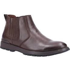 Laced - Men Chelsea Boots Hush Puppies Gary Leather MEMORY FOAM Mens