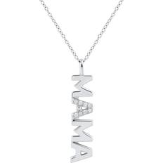 Macy's onyx diamond necklace