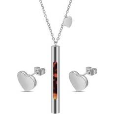 Victoria's Candy Your Heart Set - Silver/Orange/Black