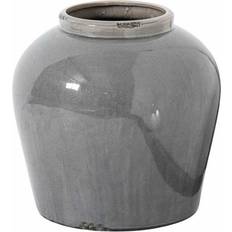 Hill Interiors Garda Grey Glazed Juniper Vase