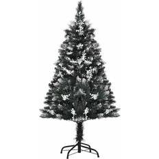 Homcom 4FT Artificial Snow-Dipped Christmas Tree 120cm