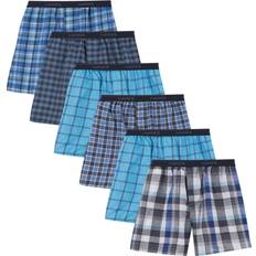 Hanes Men's Moisture Wicking Boxers 6-pack