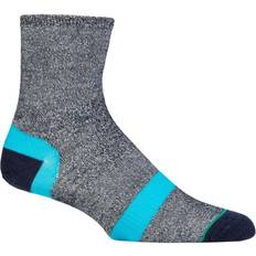 Blue - Men Socks 1000 Mile Approach Repreve Double Layer Sock