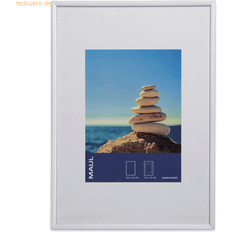 Maul 1945405, Gjuten aluminium, Gjuten aluminium, Transparent, Enbildsram, Bord, Vägg, 20 x 29 cm, Rektangulär Photo Frame