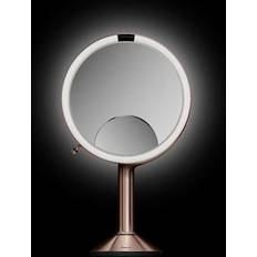 Silver Table Mirrors Simplehuman Sensor Table Mirror