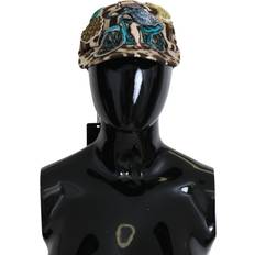 Dolce & Gabbana Leopard Pattern Sequin Design Men's Cap