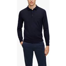 Men - Wool Polo Shirts HUGO BOSS Bono Knit Jumper