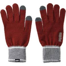 Puma Unisex Adult Knitted Winter Gloves (black/grey Heather)