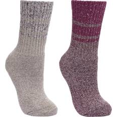 Trespass Socks on sale Trespass Womens Anti-Blister Walking Socks Hadley 2-pack