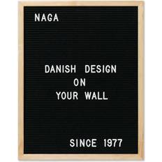 Black Notice Boards Naga Letter Board Notice Board 40x50cm