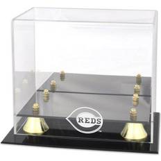 Fanatics Cincinnati Reds Golden Classic Logo Mini Helmet Case