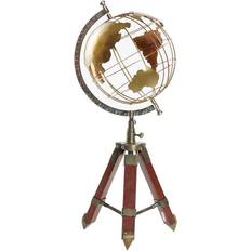 Brown Globes Dkd Home Decor Tripod Globe