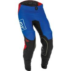 Fly Racing Lite Motocross Pants, white-red-blue