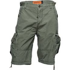 West Coast Choppers Caine Ripstop Cargo Shorts, black