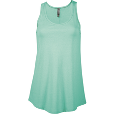 Platinum P506C Delta Women's Cvc Flowy Tank Top - Celadon