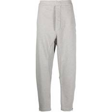 Maison Margiela Logo Embossed Track Pants - Grey