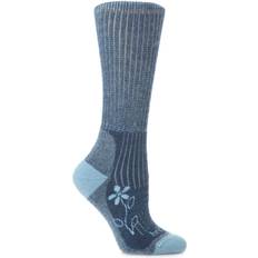 Blue - Men Socks Bridgedale Womens Hike Midweight Merino Comfort Boot Socks