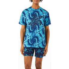 Vilebrequin Men's Tie-Dye Turtles T-Shirt AZURE