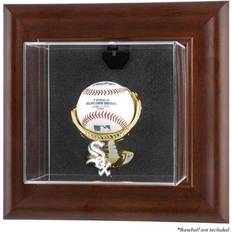 Fanatics Chicago White Sox Brown Framed Wall-Mounted Logo Baseball Display Case