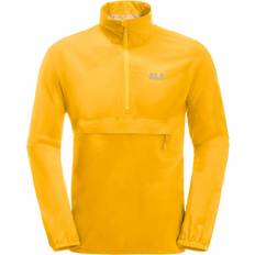 Jack Wolfskin M - Men - Outdoor Jackets Jack Wolfskin Men's Pack & Go Overhead Jacket - Burly Yellow