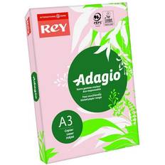 Rey Adagio Paper A3 80gsm Pink (Ream 500) ADAGI080X695