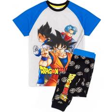 Dragon Ball Z Boys Goku Pyjama Set (14-15 Years) (Grey/Blue)