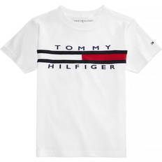 Tommy Hilfiger Big Boy's Flag Graphic Print T-shirt - White