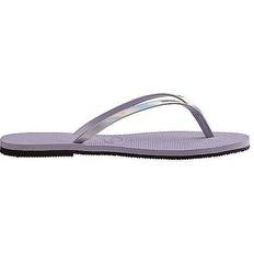 Silver - Women Flip-Flops Havaianas YOU METALLIC women's Flip flops Sandals (Shoes) in