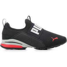 Puma 13.5 Gym & Training Shoes Puma Axelion Slip-On W - Black/High Risk Red/Grey Violet