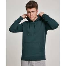 Urban Classics Basic Sweat Hoody (Bottle Green, L)