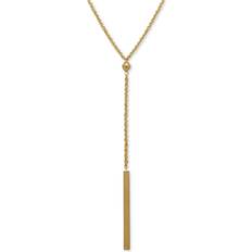 Saks Fifth Avenue Rope Bar Lariat Necklace - Gold