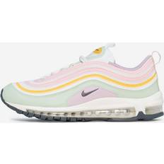 Nike Women's Air Max 97 Shoes, 8.5, Purplat/Blkpnkprm/Wshteal