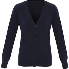 Blue - Women Cardigans Premier Womens 'Essential' Acrylic Cardigan PR402 Co