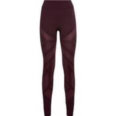 Red - Women Base Layer Trousers Odlo Kinship Warm Bl Bottom Long Women