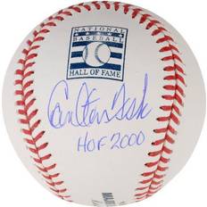 Fanatics Boston Red Sox Carlton Fisk Autographed Hall of Fame Logo Baseball with HOF 2000 Inscription