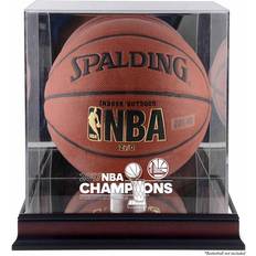 Fanatics Golden State Warriors 2017 NBA Finals Champions Logo Mahogany Basketball Display Case with Mirrored