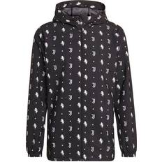 Adidas Men's Juventus Windbreaker - Black/White