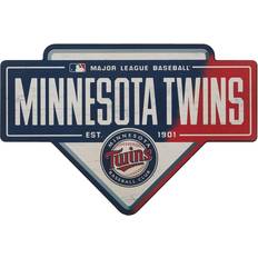 Open Road Brands Minnesota Twins 13.3'' x 20'' Base Wood Sign