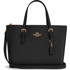 Coach Mollie Tote 25 - Gold/Black/True Red