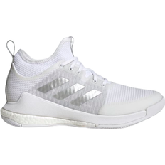 Grey Volleyball Shoes adidas Crazyflight W - Cloud White/Silver Metallic/Grey Two