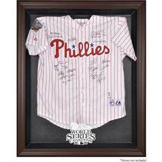 Fanatics Philadelphia Phillies 2008 World Series Champions Brown Framed Logo Jersey Display Case