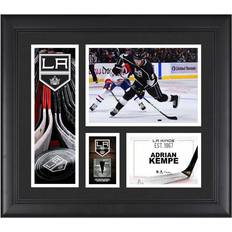 Fanatics Adrian Kempe Los Angeles Kings Player Collage with a Piece of Game Photo Frame