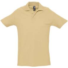 Sol's Men's Spring II Short Sleeve Polo Shirt - Sand